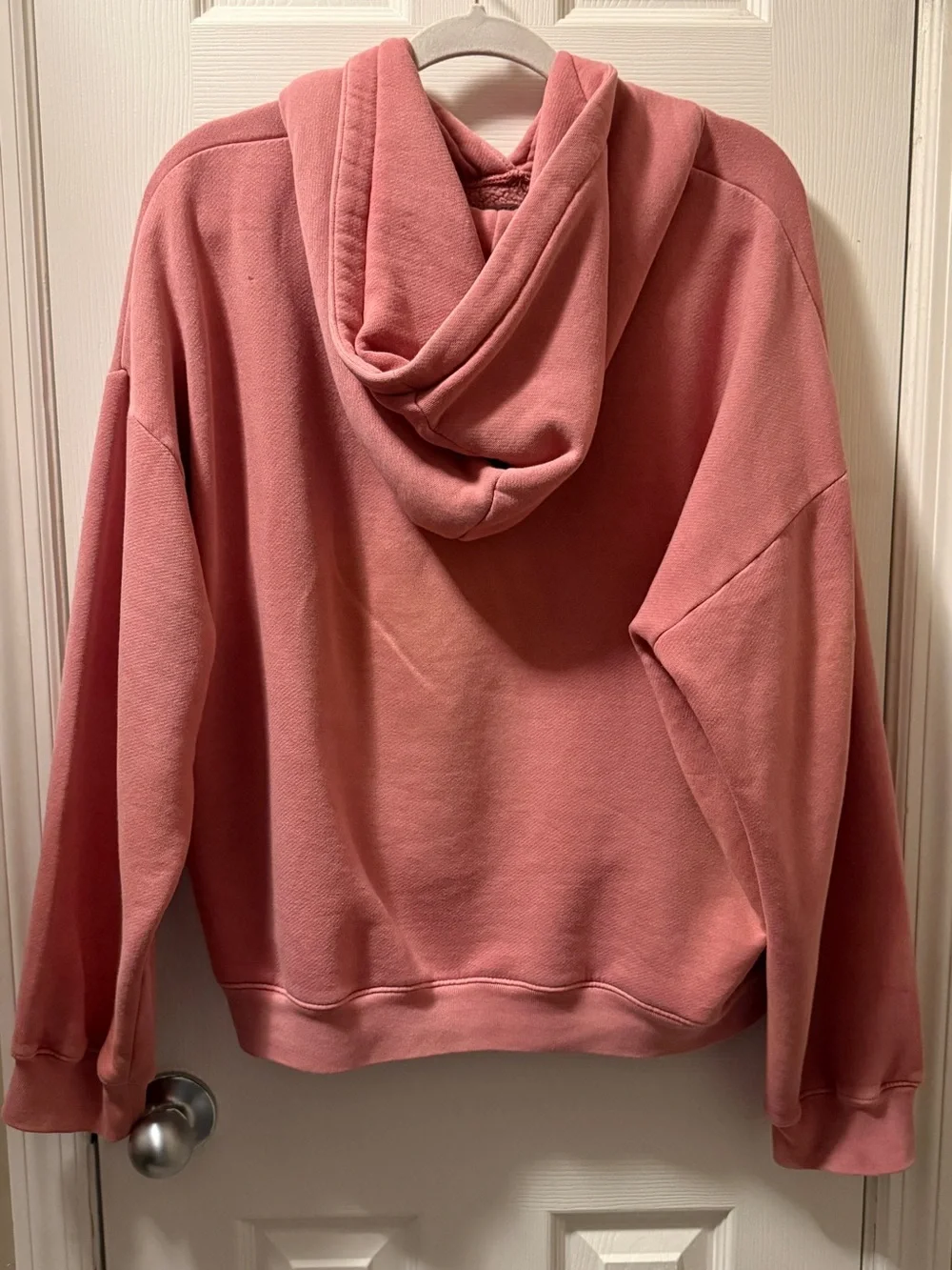 Pink JCrew Hoodie with Patches